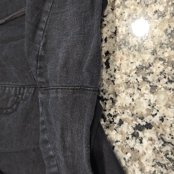 TOMMY BAHAMA TWO PALMS 100% LINEN WIDE LEG PANTS. SIZE 10. - Picture 9 of 10